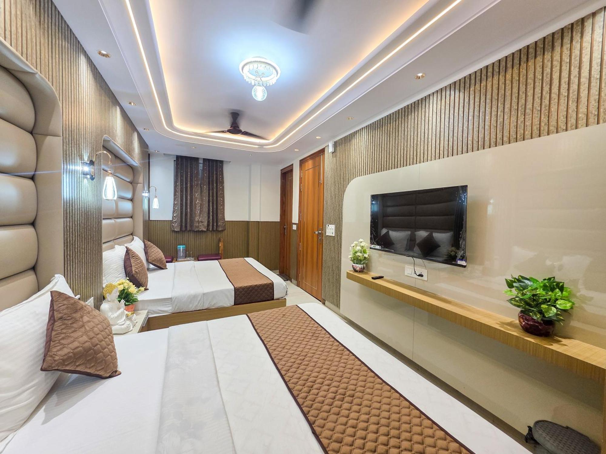 新德里Delhi Delight Premium住宿加早餐旅馆 外观 照片